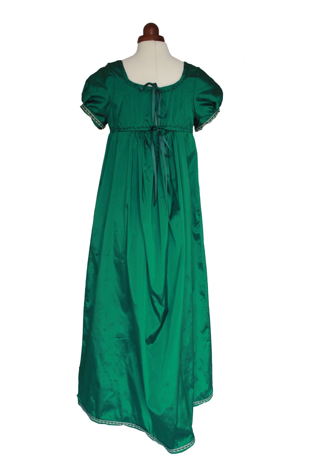 Ladies 18th 19th Regency Jane Austen Costume Evening Ball Gown Size 12 - 14 Image